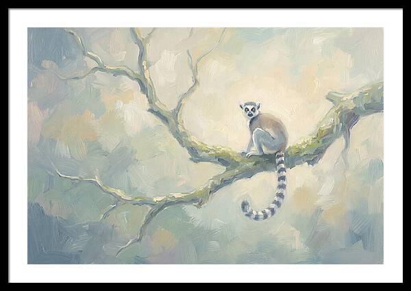 Lemur On A Branch