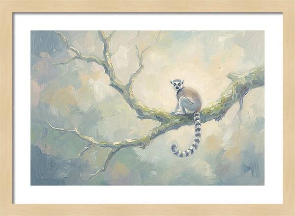 Lemur On A Branch