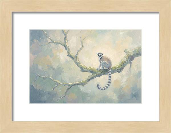 Lemur On A Branch