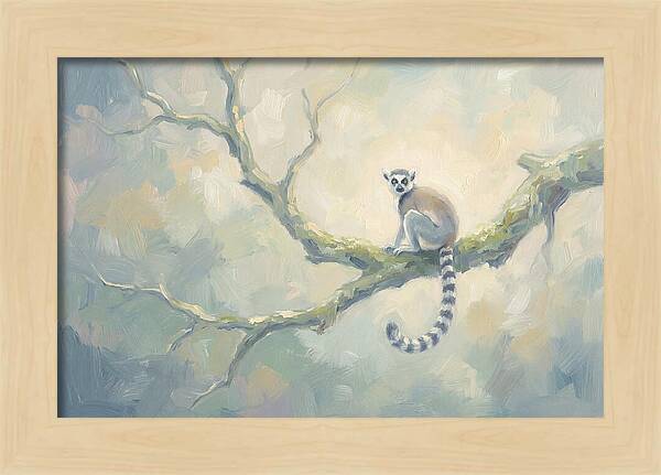 Lemur On A Branch