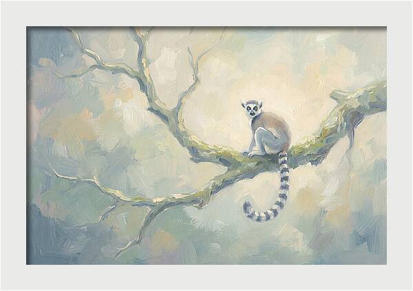 Lemur On A Branch