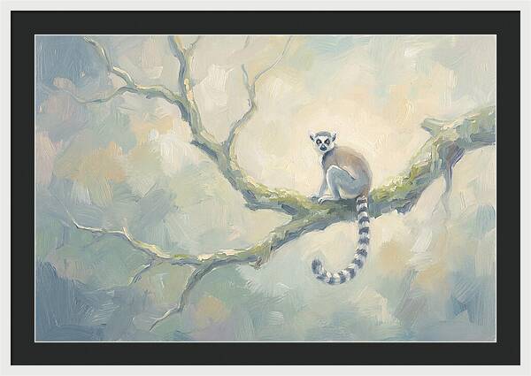 Lemur On A Branch