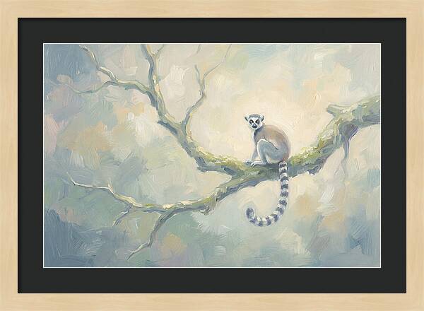 Lemur On A Branch