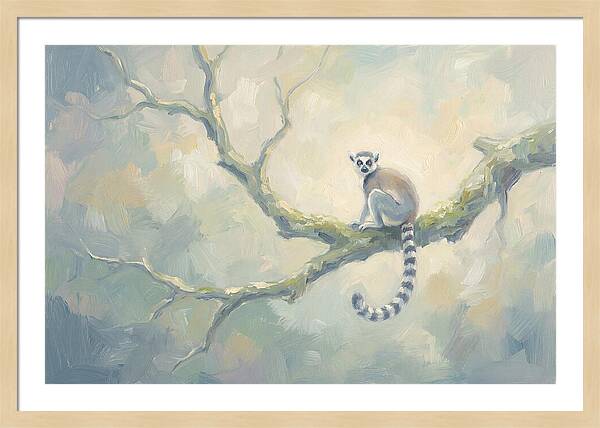 Lemur On A Branch
