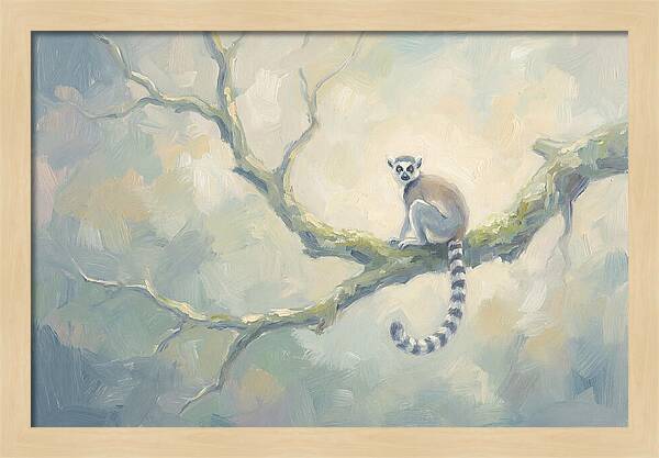 Lemur On A Branch