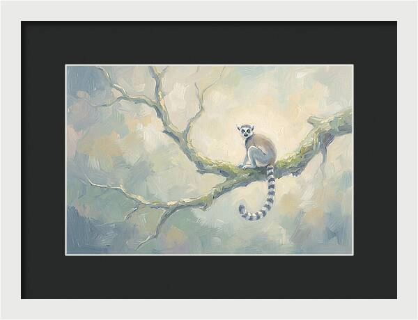 Lemur On A Branch
