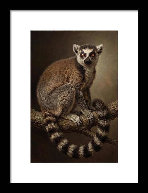 Lemur On A Branch