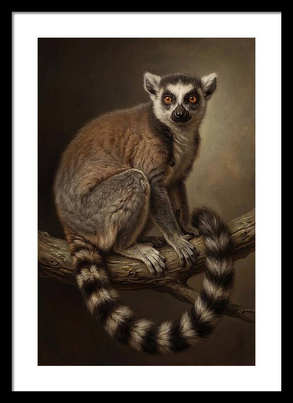 Lemur On A Branch