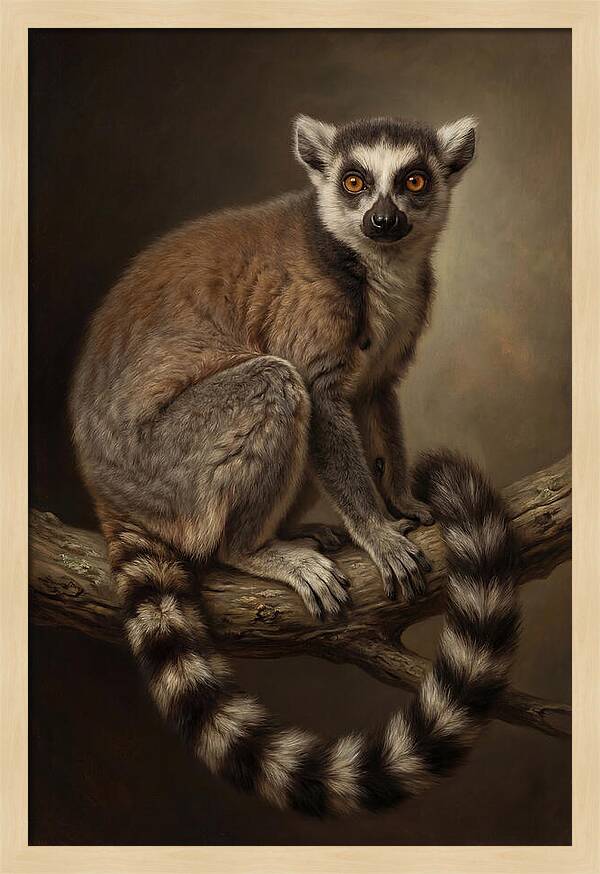 Lemur On A Branch