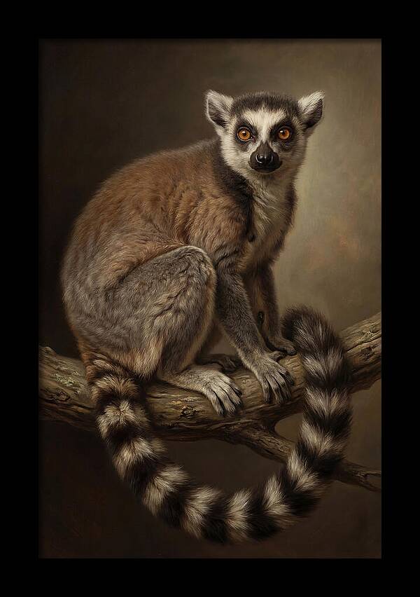 Lemur On A Branch