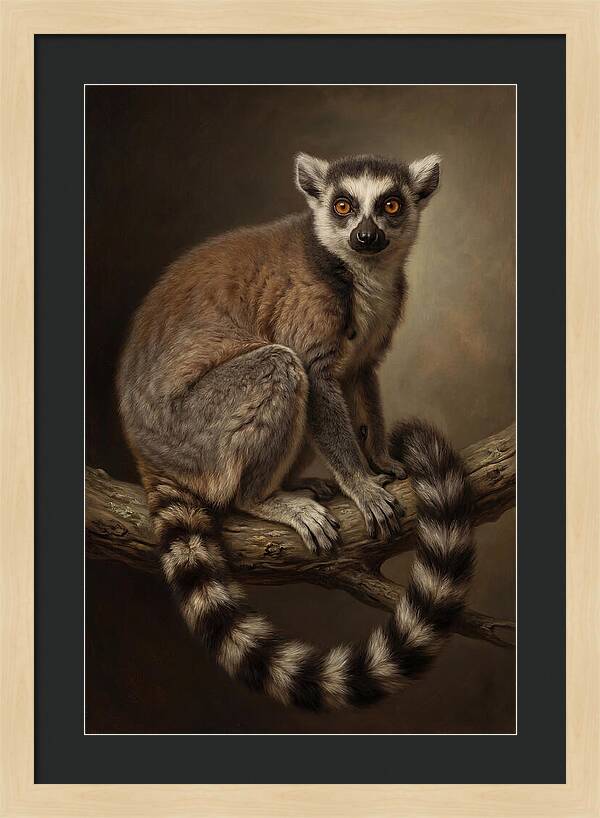 Lemur On A Branch