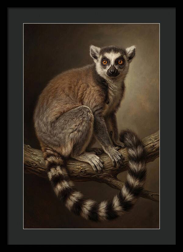 Lemur On A Branch