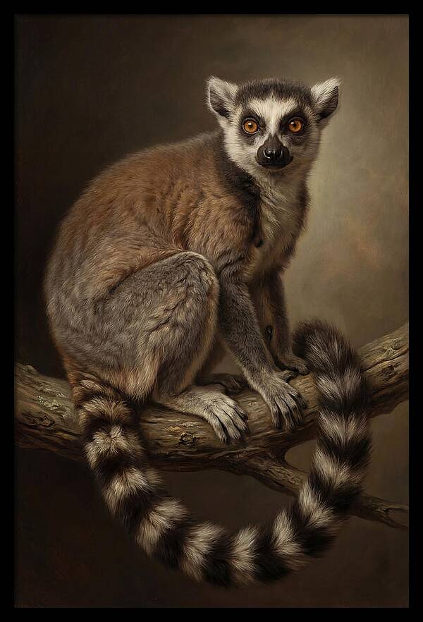 Lemur On A Branch