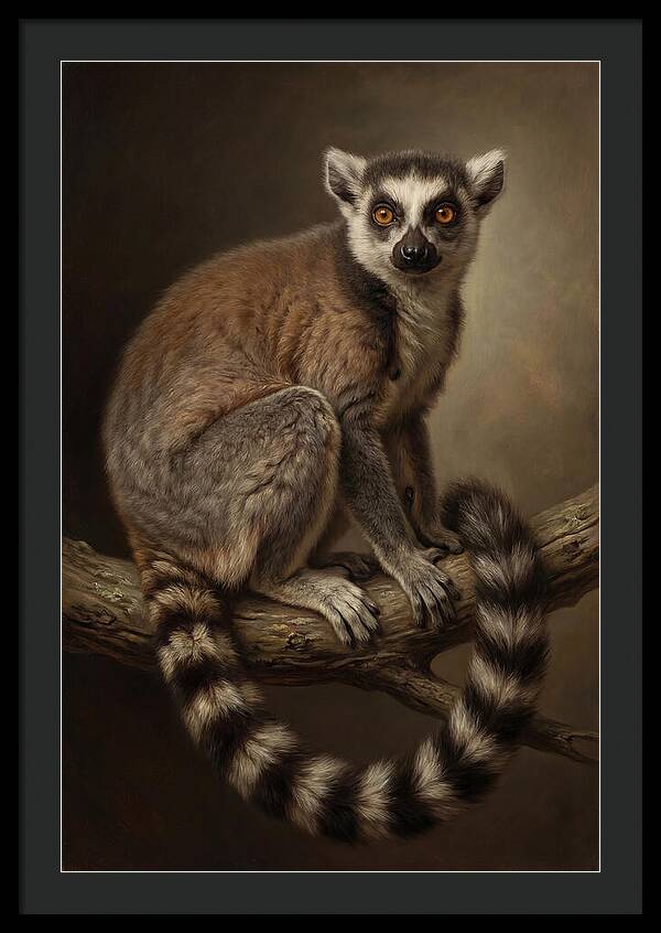 Lemur On A Branch
