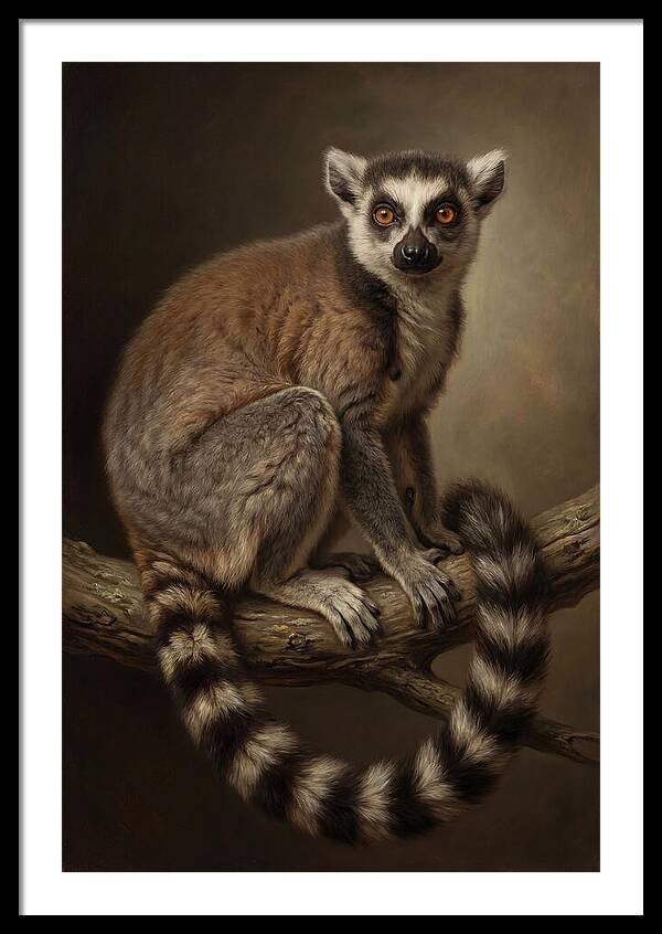 Lemur On A Branch