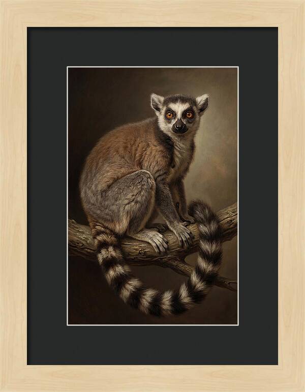Lemur On A Branch