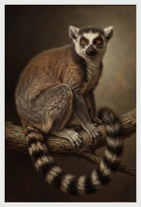 Lemur On A Branch