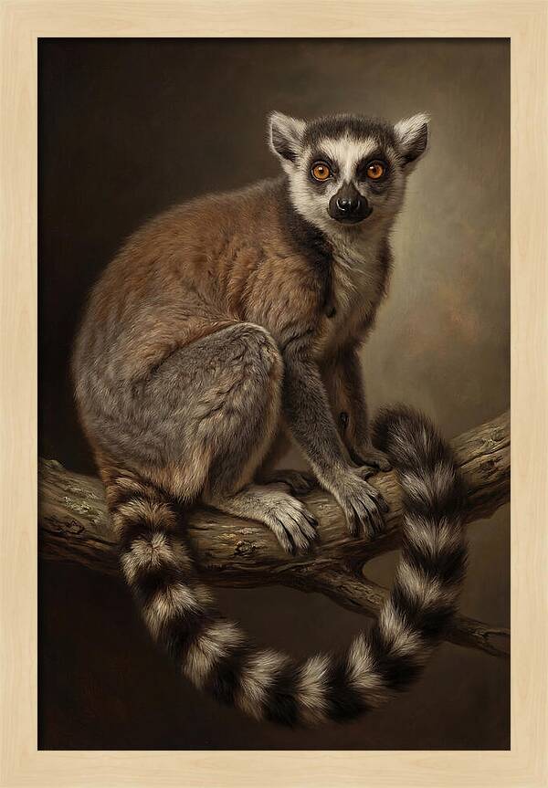 Lemur On A Branch