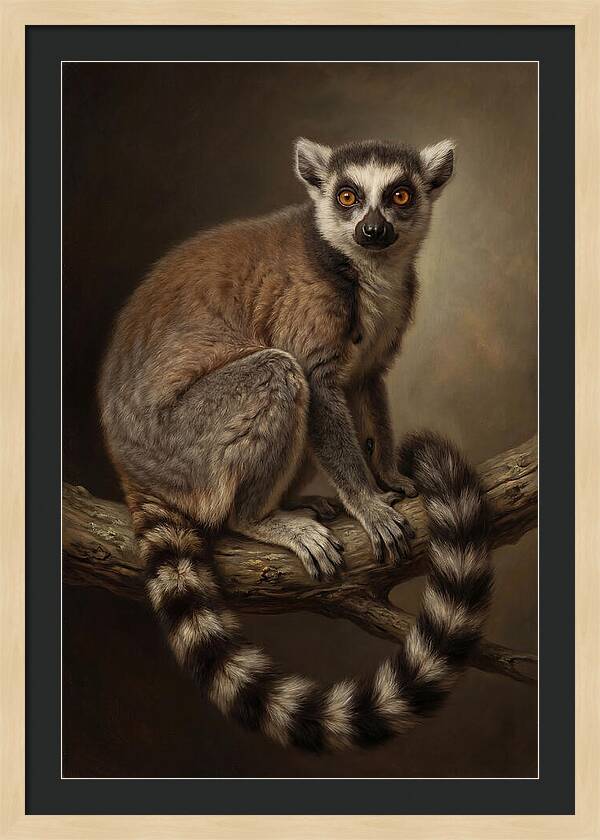 Lemur On A Branch