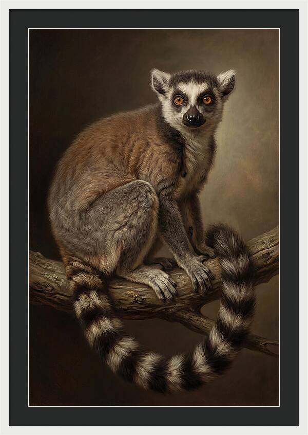 Lemur On A Branch