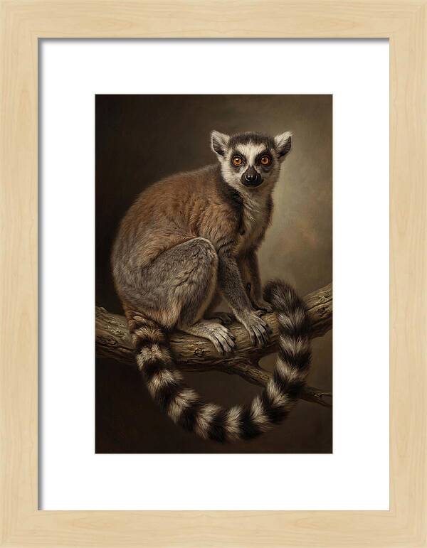 Lemur On A Branch