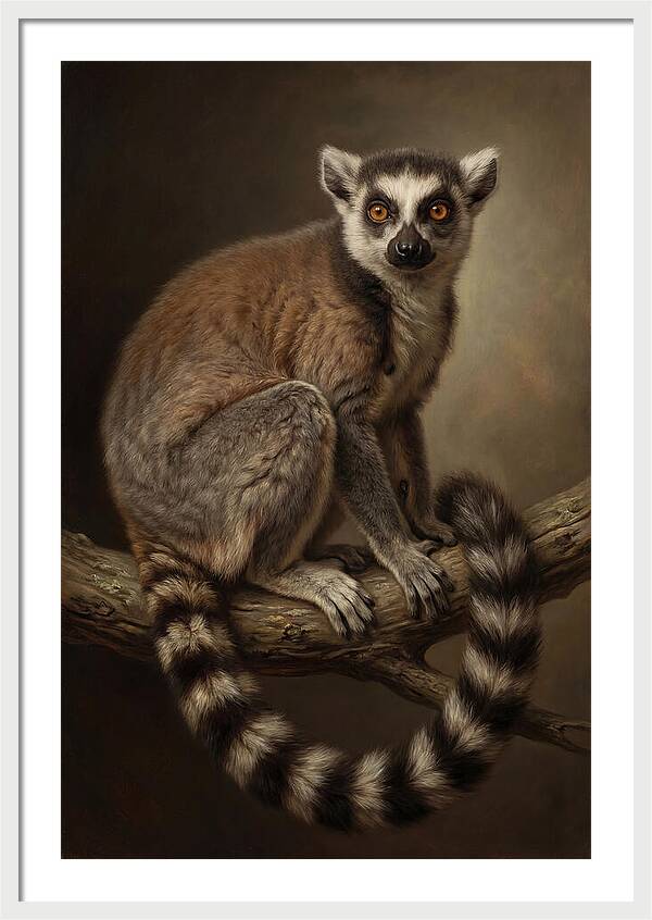Lemur On A Branch