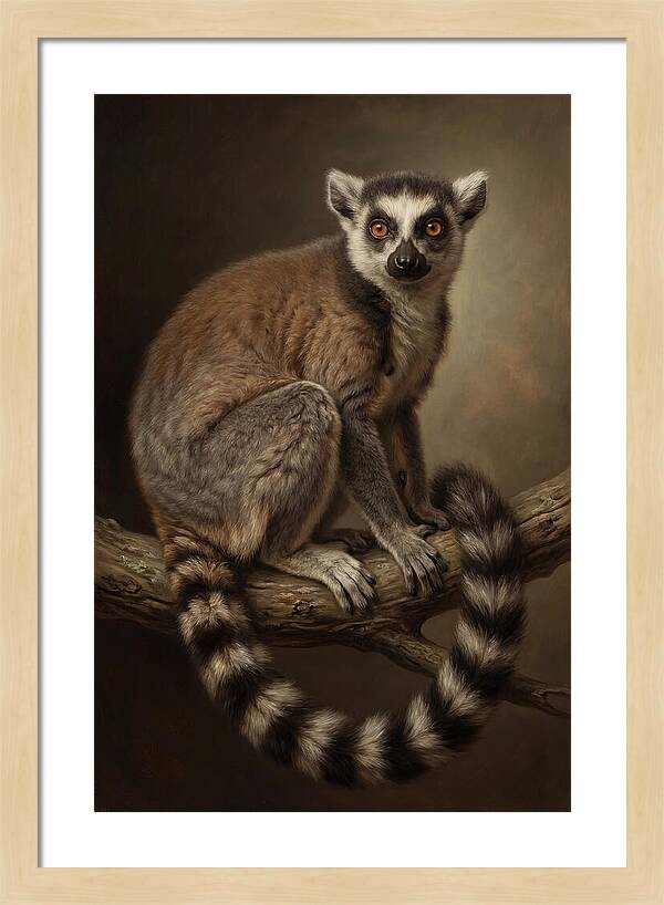 Lemur On A Branch