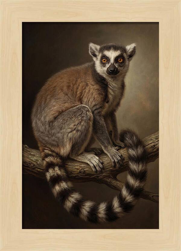 Lemur On A Branch