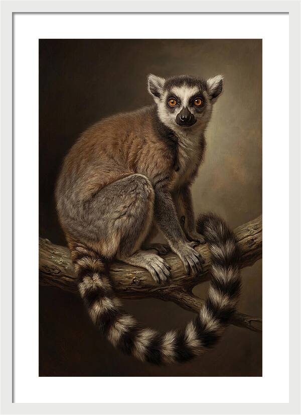 Lemur On A Branch