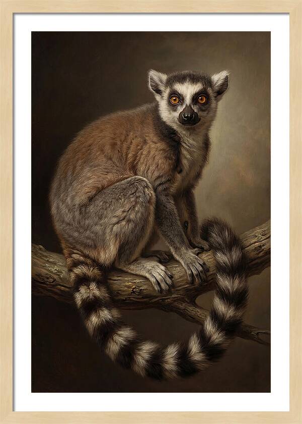 Lemur On A Branch
