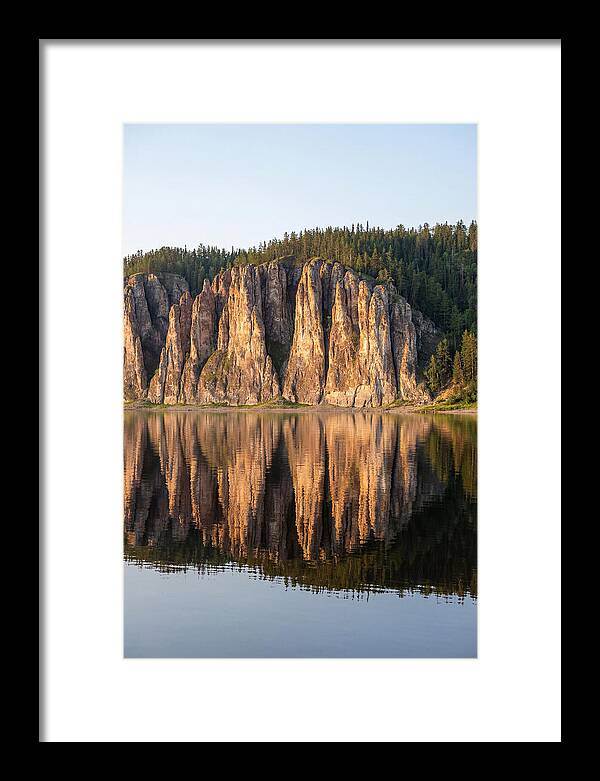 Lena Pillars At Dawn