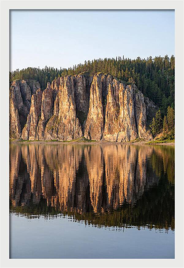 Lena Pillars At Dawn