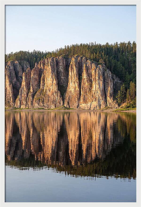 Lena Pillars At Dawn