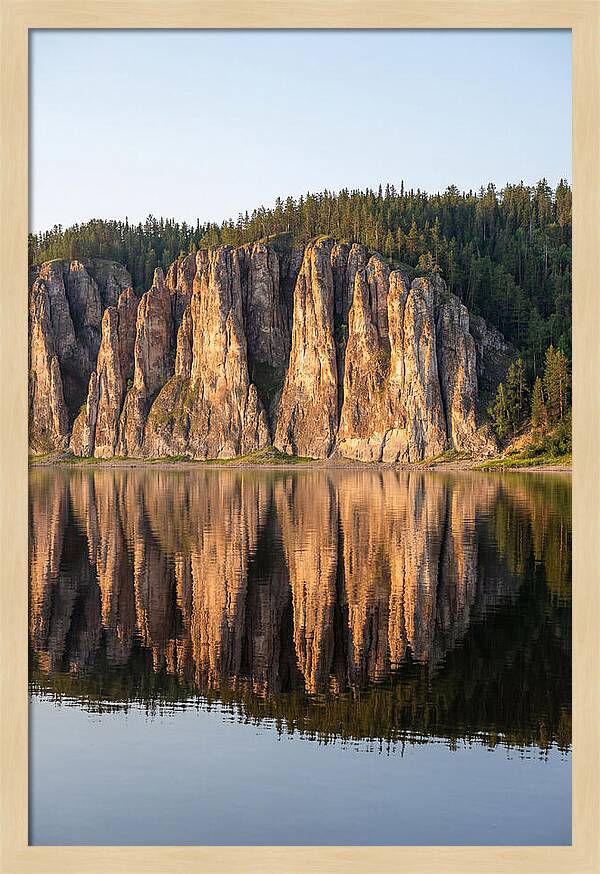 Lena Pillars At Dawn