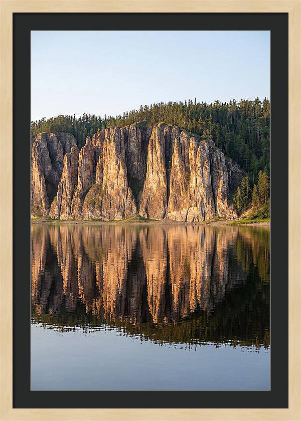 Lena Pillars At Dawn