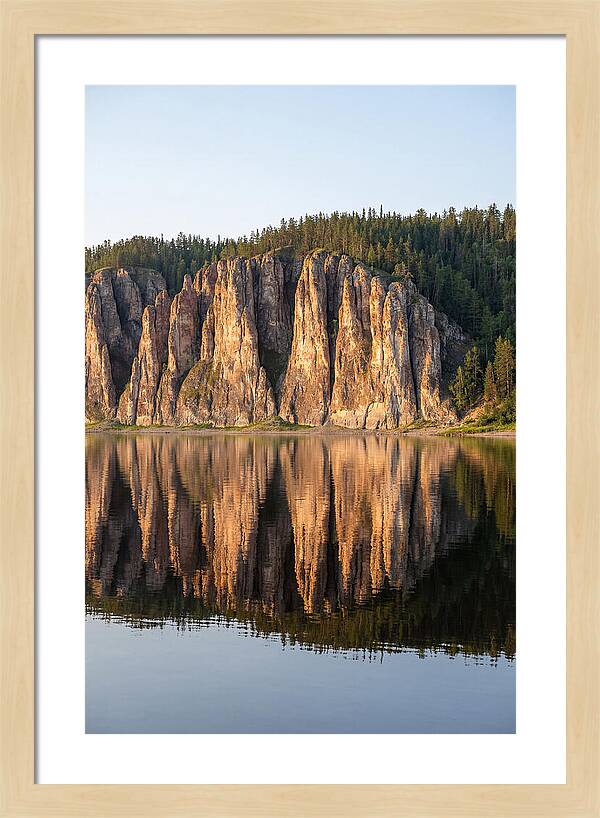 Lena Pillars At Dawn