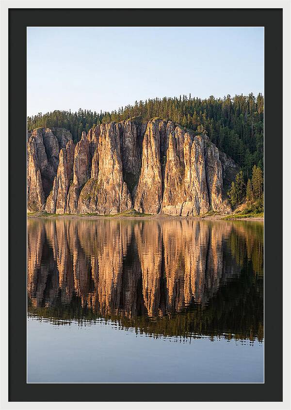 Lena Pillars At Dawn