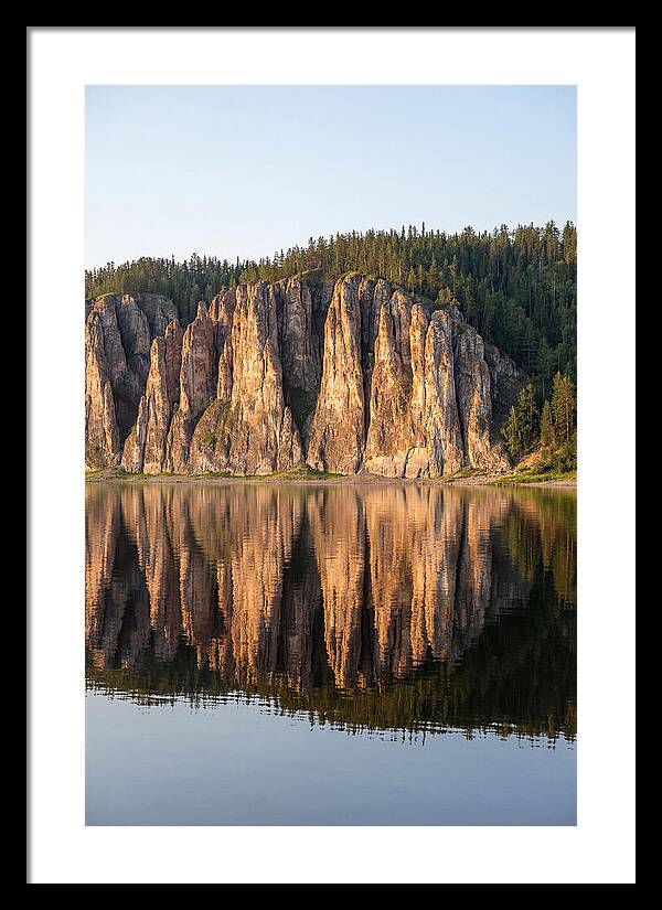 Lena Pillars At Dawn