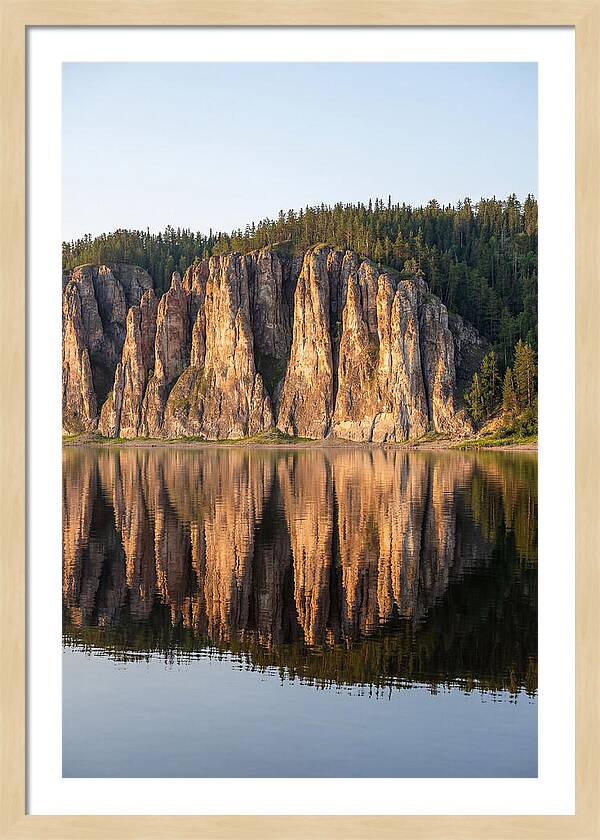 Lena Pillars At Dawn