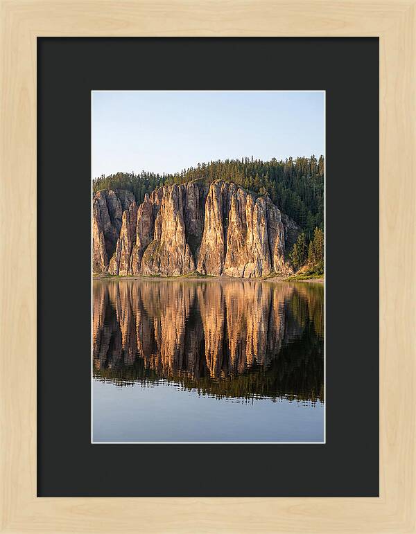 Lena Pillars At Dawn