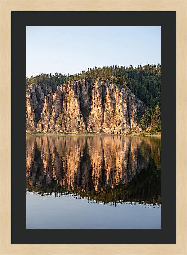 Lena Pillars At Dawn