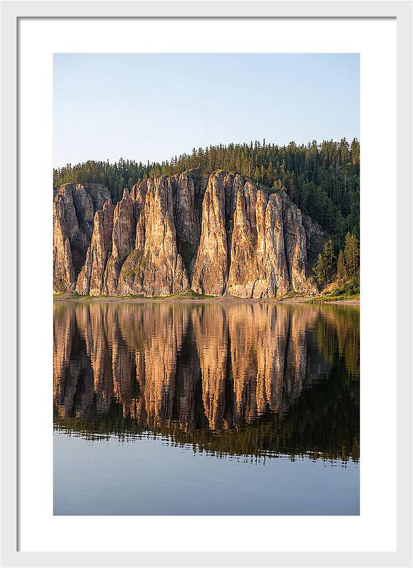 Lena Pillars At Dawn