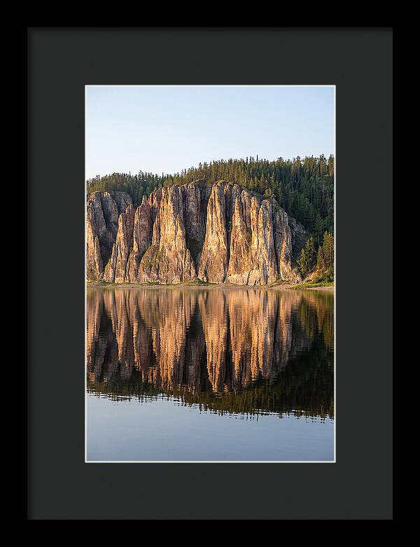 Lena Pillars At Dawn