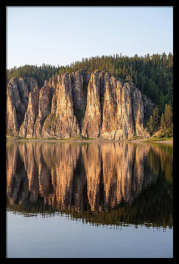 Lena Pillars At Dawn