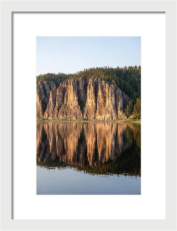 Lena Pillars At Dawn