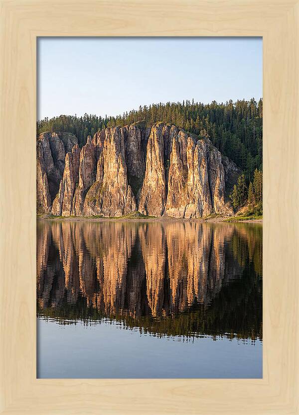 Lena Pillars At Dawn