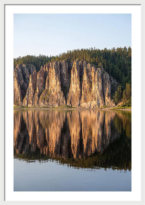 Lena Pillars At Dawn