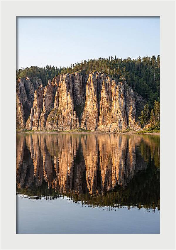 Lena Pillars At Dawn