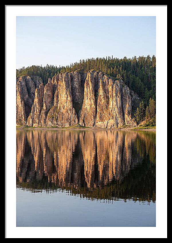 Lena Pillars At Dawn