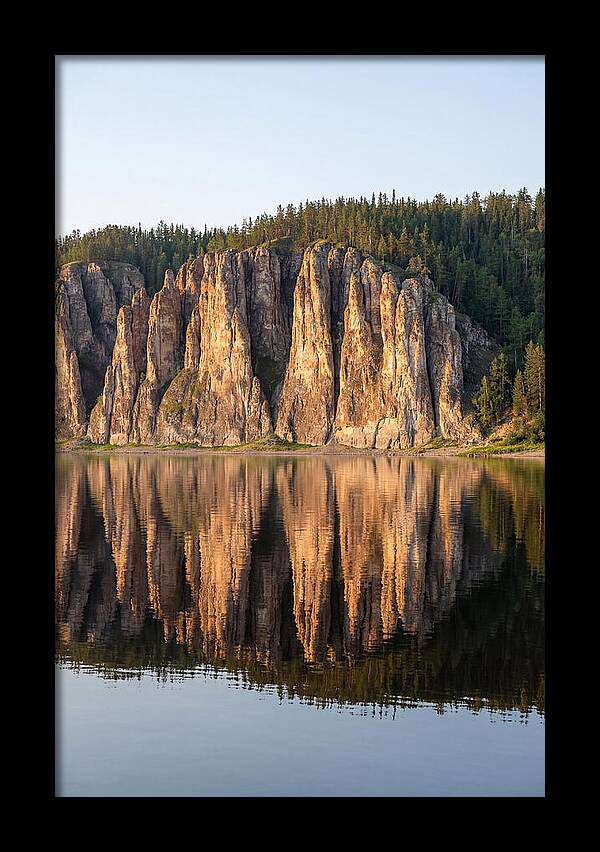 Lena Pillars At Dawn